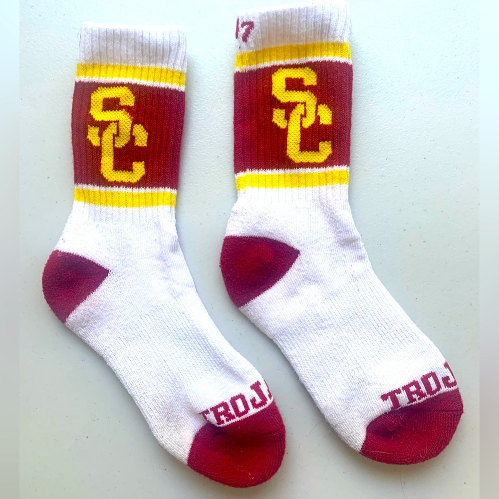 USC Trojans ~ Game Day Socks!  Womens Small/Medium. NWOT.